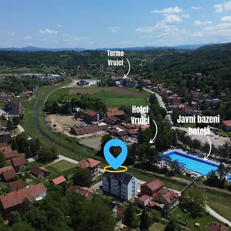 Neva Apartman, Banja Vrujci 아파트